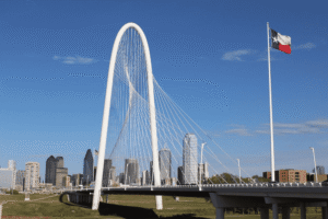 Ronald Kirk pedestrian bridge