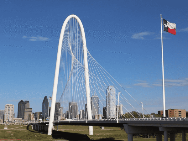 Ronald Kirk pedestrian bridge